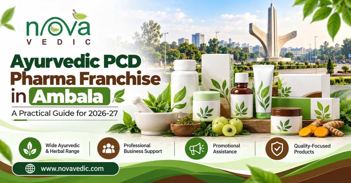 Ayurvedic PCD Pharma Franchise in Ambala by Novavedic