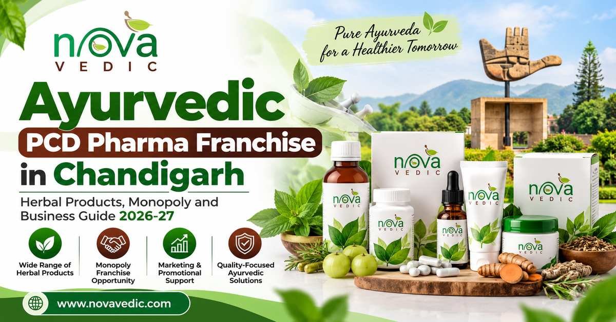 Ayurvedic PCD Pharma Franchise in Chandigarh-novavedic